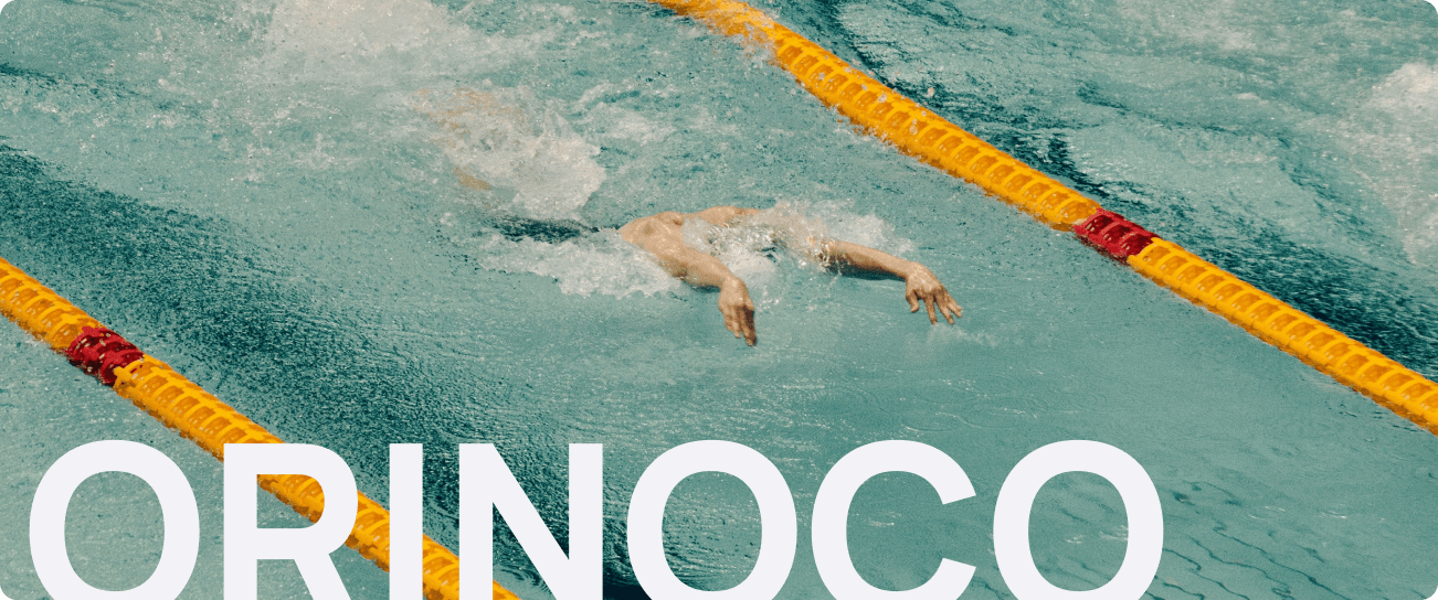 Swimmer in pool